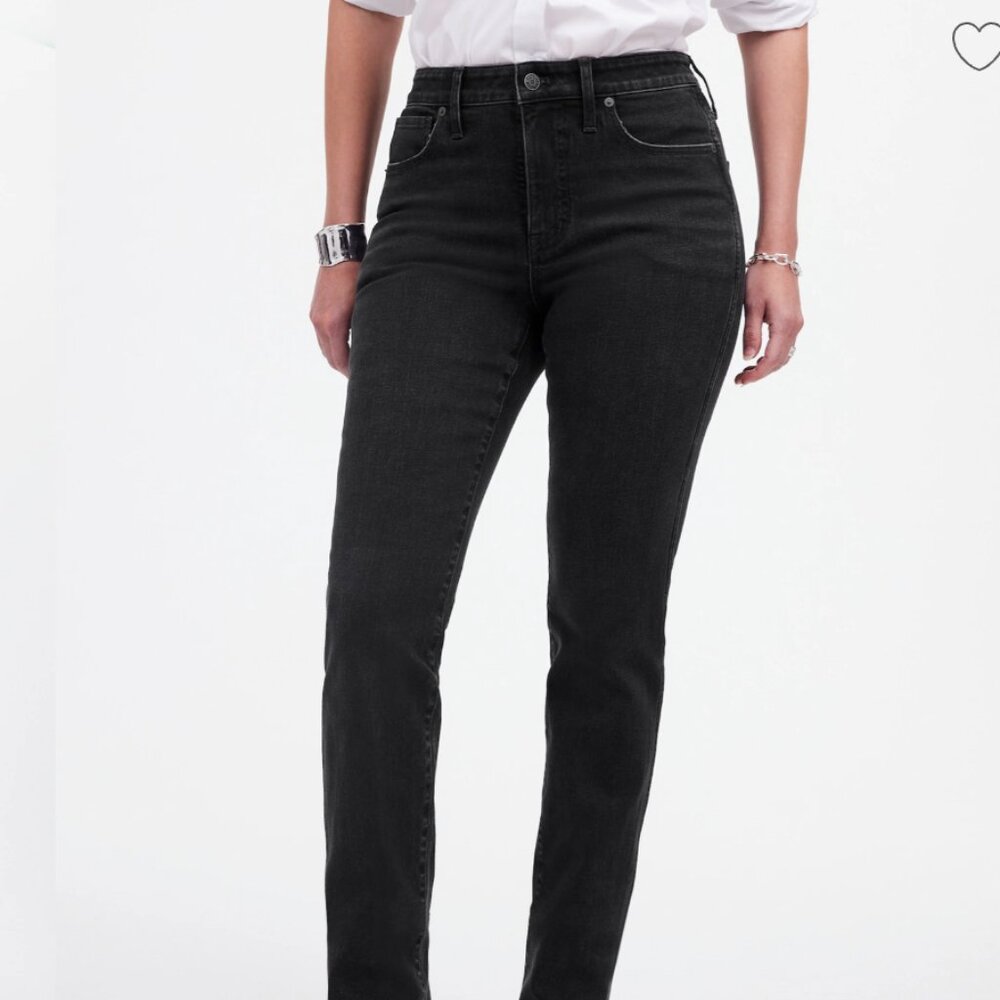 Madewell Curvy Stovepipe Jeans Armand Wash Size 32 NWOT Worn Once